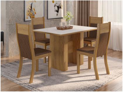 Imagem de Mesa de Jantar 4 Lugares Retangular