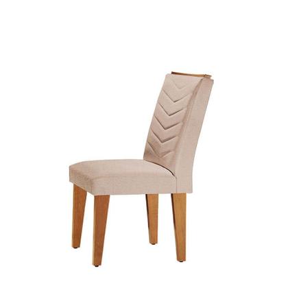 Imagem de Mesa De Jantar 6 Cadeiras Retangular Alvorada Londrina Linho