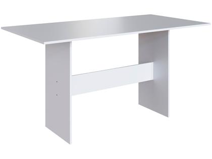 Imagem de Mesa de Jantar 6 Cadeiras Retangular Branca Indekes Luiza