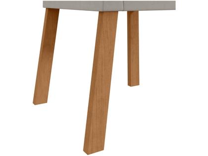 Imagem de Mesa de Jantar 6 Cadeiras Retangular Frassino e Off White Móveis Lopas Apogeu