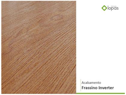 Imagem de Mesa de Jantar 6 Cadeiras Retangular Frassino e Off White Tampo de MDF Apogeu Móveis Lopas