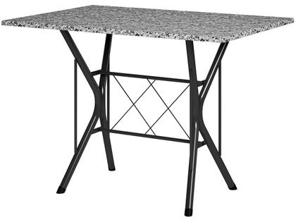 Mesa de Jantar 6 Cadeiras Retangular Preta - Artefamol America Bruna Imagem de Mesa de Jantar 6 Cadeiras Retangular Preta