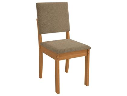 Imagem de Mesa de Jantar 6 Cadeiras Retangular Tampo de MDF com Vidro Merlot Kappesberg
