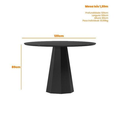 Imagem de Mesa De Jantar Ambiente Isis 120x120 Cm Com Vidro Preto E 4 Cadeiras Ana Ype Veludo Preto  New Ceval