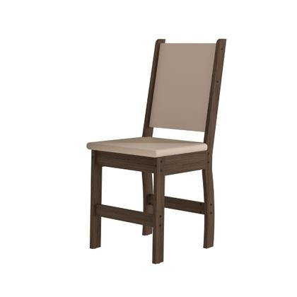 Imagem de Mesa de Jantar Bellagio Retangular 108cm Com 4 Cadeiras Clara Poliman Móveis