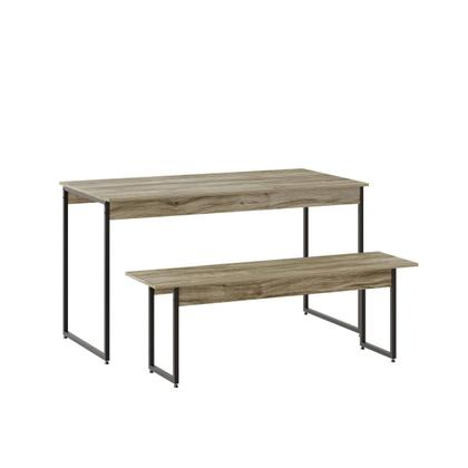 Imagem de Mesa de Jantar com 1 Banco Estilo Industrial TUB