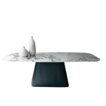 Imagem de Mesa de Jantar Cone Retangular 120x80cm Madeira Ébano