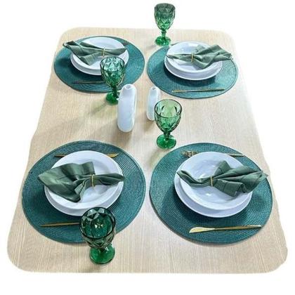 Imagem de Mesa De Jantar Cone Retangular Vitta 180x100cm Base Fiberglass Laminada Em Freijo Tampo Freijó