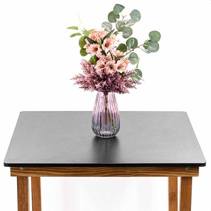 Imagem de Mesa de Jantar Cozinha Quadrada Madeira Moderna 4 Lugares 80cm