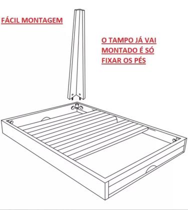 Imagem de Mesa De Jantar Extensível 1.20 a 1.80 Com Vidro Pés Madeira Gênova