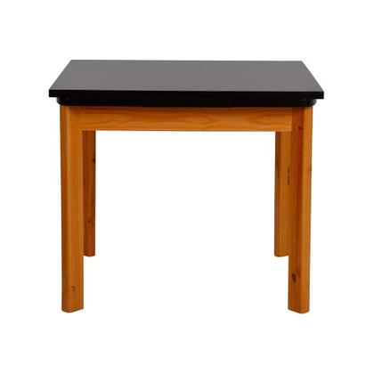 Imagem de Mesa de Jantar Extensível Retangular Marea Preta e Castanho 151 cm