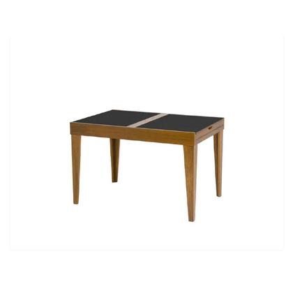 Imagem de Mesa de Jantar Extensível Tampo de Vidro 120x80cm Paris