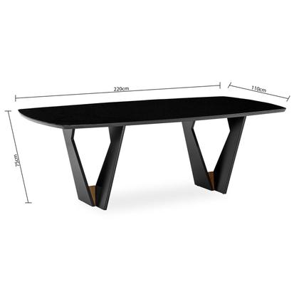 Imagem de Mesa de Jantar Lavanda 220x110cm