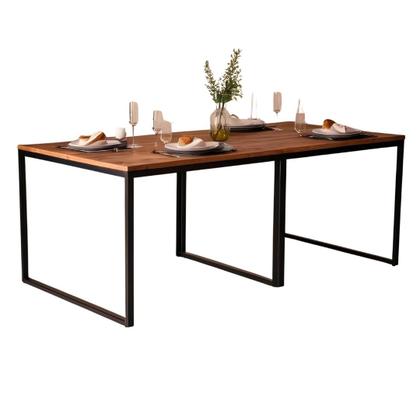 Imagem de Mesa de Jantar Multiuso 160x80  Conjunto 2 Mesas 80x80  Ideal para Apartamentos e Kitnets