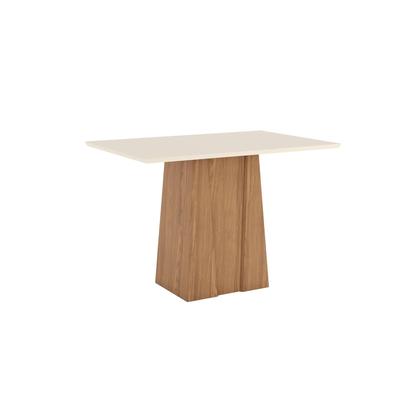 Imagem de Mesa de Jantar Orus 120 4 Cad. Vita Linho - Henn