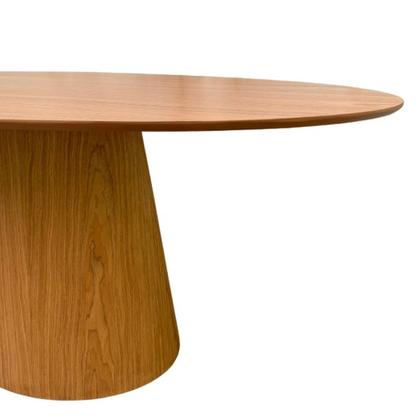 Imagem de Mesa de Jantar Oval 100x70 Freijó Natural