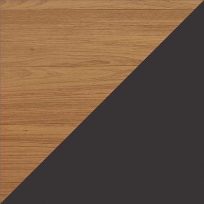 Imagem de Mesa de Jantar Oval Extensível até 159x90cm em MDF Freijó Preto Fosco Dalla Costa