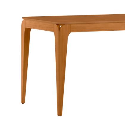 Imagem de Mesa de Jantar para 4 Lugares 1,20m Tampo Mdf Aurea Ypê - New Ceval
