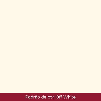 Imagem de Mesa de Jantar para 8 Lugares 2m Tampo Mdf e Vidro Canto Arredondado Lins