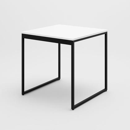 Imagem de Mesa de Jantar Quadrada 4 Lugares Estilo Industrial Ideal para Ambientes Pequenos e Modernos