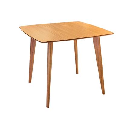 Mesa de Jantar Quadrada Especial Dina em Madeira com 3 Opções Cores do Tampo 2 Tamanhos - AMoveleira Imagem de Mesa de Jantar Quadrada Especial Dina em Madeira com 3 Opções Cores do Tampo 2 Tamanhos