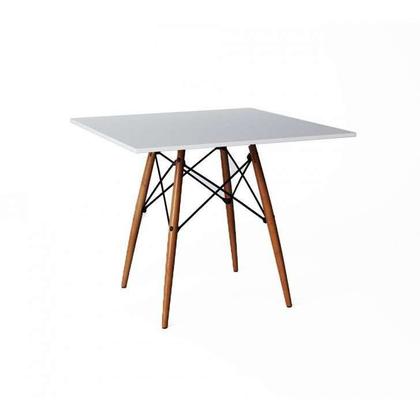 Mesa de Jantar Quadrada Marais Branca 90 cm - Mobly Imagem de Mesa de Jantar Quadrada Marais Branca 90 cm