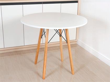 Imagem de Mesa de Jantar Redonda Eames Eiffel 70 cm - Branca