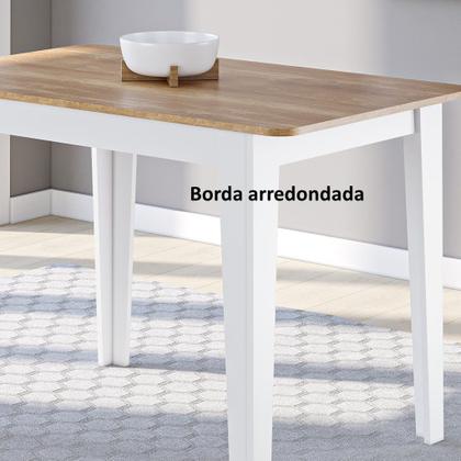 Imagem de Mesa de Jantar Retangular 110x68cm Nicoli