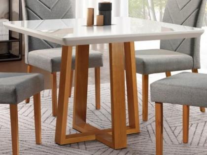 Imagem de Mesa de Jantar Retangular 1,20x0,90m - Hera - Requinte Salas