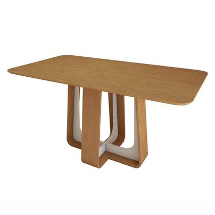 Imagem de Mesa de Jantar Retangular 170cm Tampo Mdf Sintonia