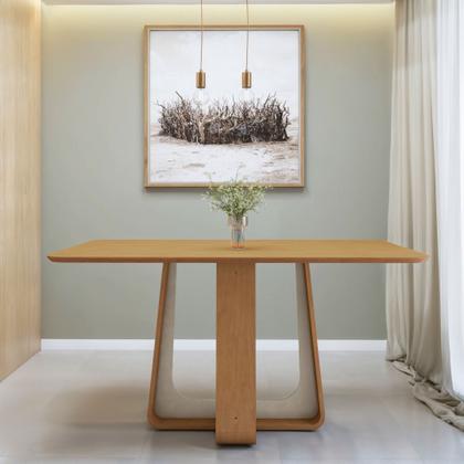 Imagem de Mesa de Jantar Retangular 170cm Tampo Mdf Sintonia