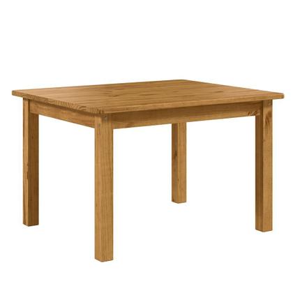 Imagem de Mesa de Jantar Retangular 4 Lugares 120cm 100% Madeira Maciça Napoli Espresso Móveis