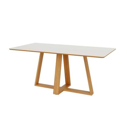 Imagem de Mesa de Jantar Retangular 4 Lugares 180cm 100% MDF