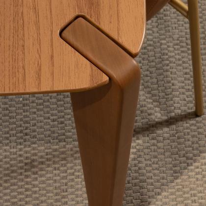 Imagem de Mesa de Jantar Retangular com Tampo de MDF Canela Harmony Natural 219 cm