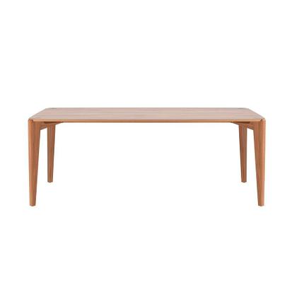 Imagem de Mesa de Jantar Retangular com Tampo de MDF Canela Harmony Natural 219 cm