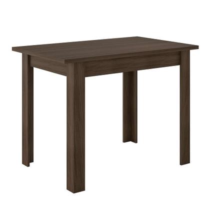 Imagem de Mesa de Jantar Retangular com Tampo MDP Bellagio Amêndoa 108 cm