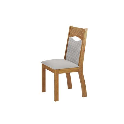 Imagem de Mesa de Jantar Retangular Lacerda C/4 Cad Pietra Mel/Off White/V.marfim