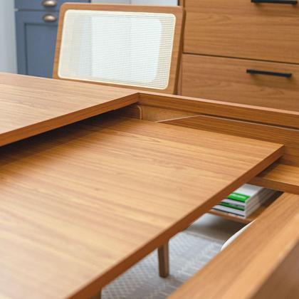 Imagem de Mesa de Jantar Tampo Extensível c/ 6 Cadeiras Dream 100% MDF