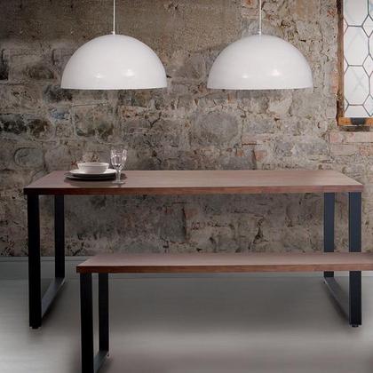 Imagem de Mesa de Jantar Tampo Madeira Maciça Boston