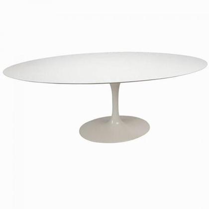 Imagem de Mesa de Jantar Tulipa Saarinen Oval 160x90 cm Laqueado