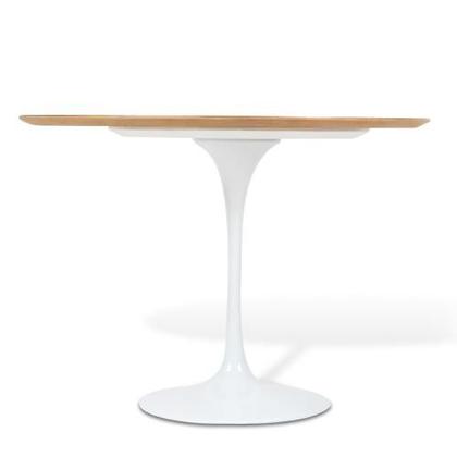 Imagem de Mesa de Jantar Tulipa Saarinen Redonda 130 cm  Tampo Freijó
