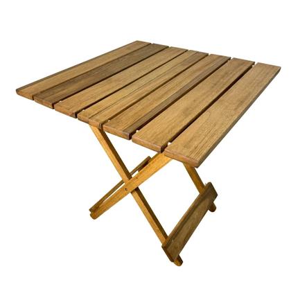 Imagem de Mesa de Madeira Rústica Dobrável - Vereda