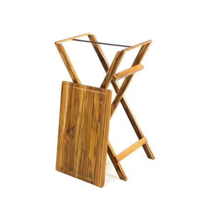 Imagem de Mesa de Madeira Teca Para Churrasco Desmontável - Stolf