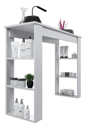 Imagem de Mesa de Manicure Completa com Expositor e Nichos Qualidade e Praticidade Oferta