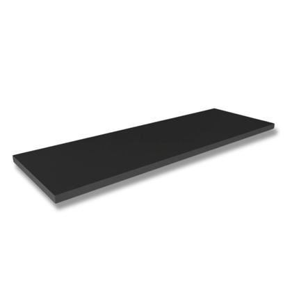 Imagem de Mesa de Parede Preta 90x30cm - Mesa de Parede Funcional para Ambientes Modernos