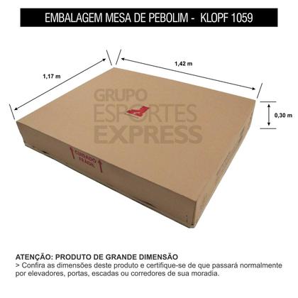 Imagem de Mesa de Pebolim Elite Premium com Varões Embutidos - Klopf - Cód. 1059