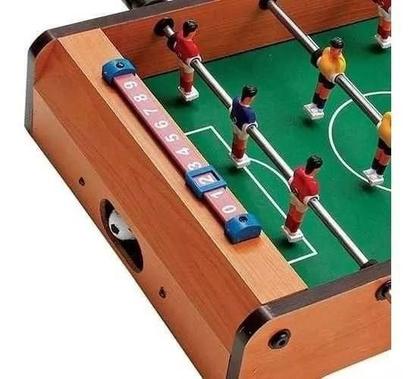 Imagem de Mesa De Pebolim Futebol Com Bolas Incluídas Diversão