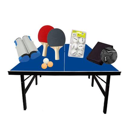 Imagem de MESA DE PING PONG MDP 15mm 1001 KLOPF + Kit 5091 + 6 Bolinhas Branca + Capa
