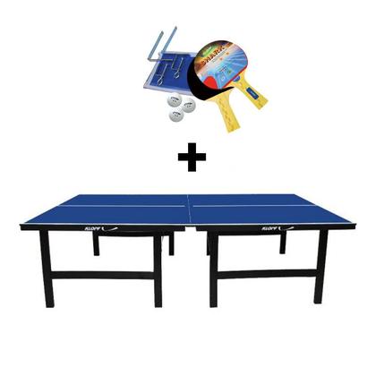 Imagem de MESA DE PING PONG MDP 18mm 1002 KLOPF + KIT Suporte, Rede, Bolinhas 5031