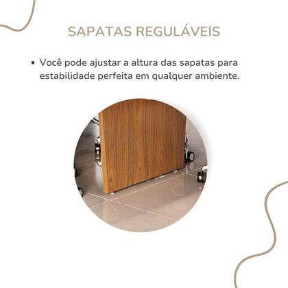 Imagem de Mesa de reunião modular y37 - freijó/branco 6375